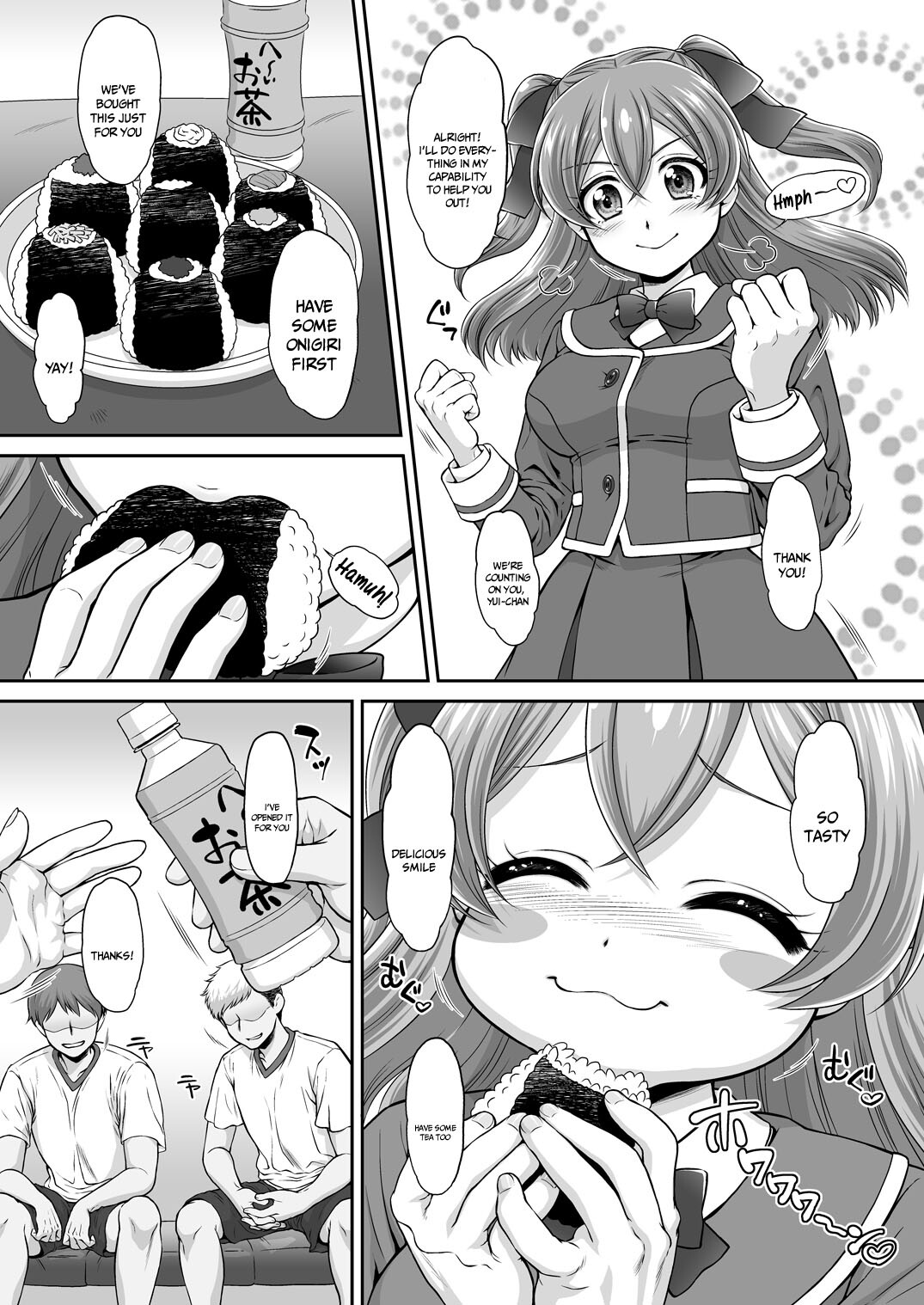 Hentai Manga Comic-Thanks For The Meal Yui-chan!-Read-5